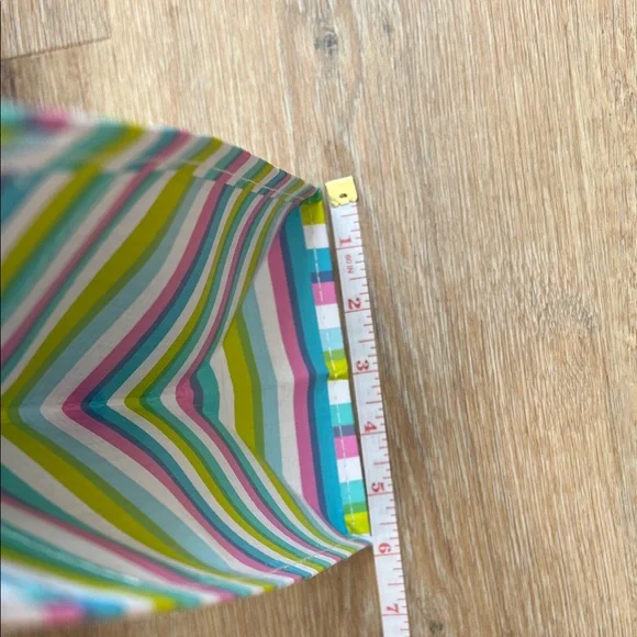 SCOUT Vibrant Striped NWT Large Package Gift Bag 13.5” W x 12” H x 6” D - Picture 12 of 16